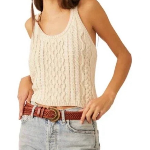 Free People We The Free NWOT Brix Belt in Cognac - Picture 7 of 9
